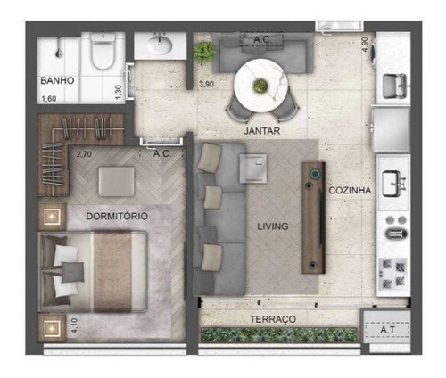 Imagem 18 de 23 de Apartamento À Venda No Bairro Perdizes - São Paulo/sp - O-18520-30848