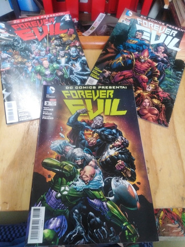 Cómic Forever Evil 1, 2 Y 3