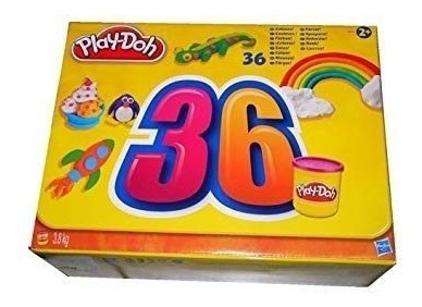 Play Doh 36-can Mega Pack Juguete Juego De Mesa Ref 36834 