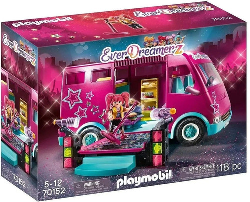 Playmobil Everdreamz - Autobus Con Accesorios  Rock - 70152