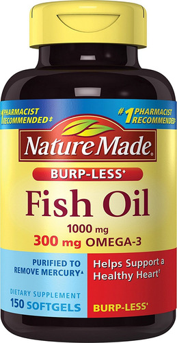 El Aceite De Pescado Fish Oil Omega 3 150ct