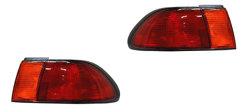 Par Calavera Nissan Sentra 96 97 98 99 Rojo/ambar Rdc