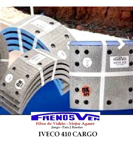 Banda De Freno Iveco 410 Cargo Del Tras Modificado 19-0241-f