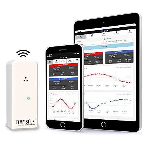 Sensor Remoto De Temperatura Y Humedad Wifi Temp Stick....