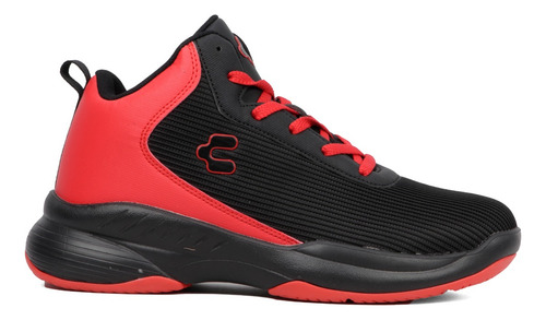 Tenis Deportivos Hombre Charly Entrenamiento 1038119 Negro/rojo