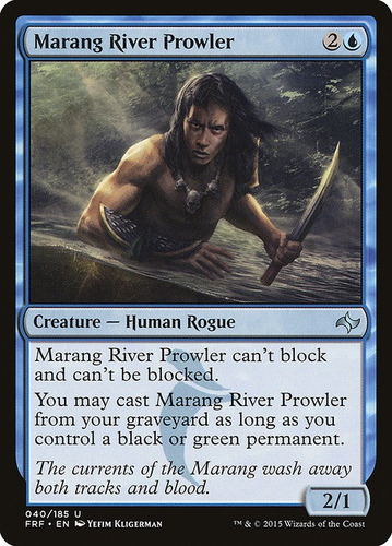 Carta Magic Marang River Prowler X4 Playset Fate Reforged