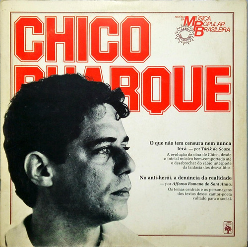 Chico Buarque Lp Mpb Abril Cultural 1982 Com Encarte 1721