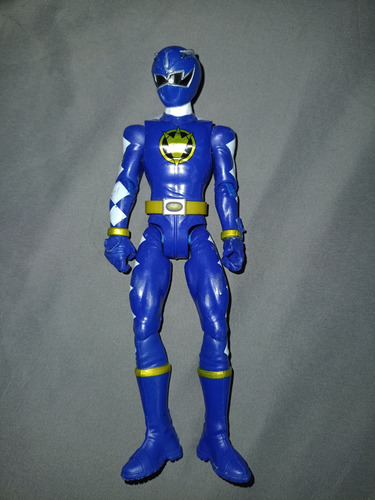 Figura Hasbro Power Rangers Dino Thunder Blue Ranger 6 Inche (Usado)