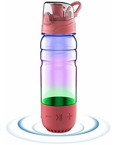 Imagen 1 de 3 de Botella De Agua Inteligente, Bluetooth+altavoz