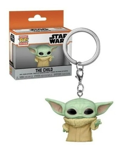 Llavero Yoda Funko The Child  Baby Grogu Star Wars Original 