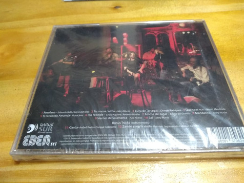 Imagen 2 de 2 de Sal - Mery Murúa - Latitud Sur, 2015 - Cd - Cerrado