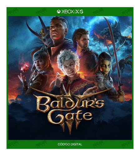 Baldur's Gate 3 Xbox Series X|s - Código 25 Dígitos