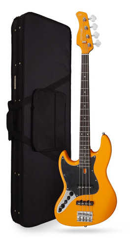 Baixo 4 C Canhoto Sire Marcus Miller V3 Org Lh + Semi Case