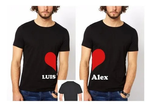 Poleras Pololos Enamorados Gay San Valentin Love Nn