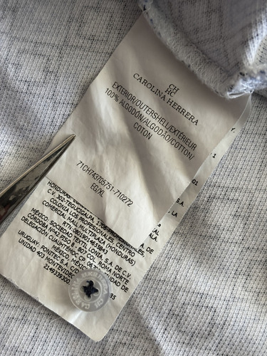 Playera Carolina Herrera Ch Polo Original Talla L (Usado)