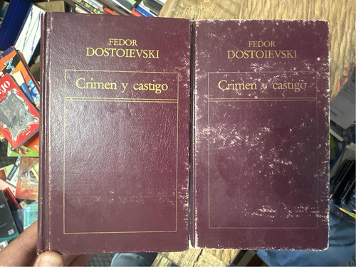 Crimen Y Castigo - Fedor Dostoyevski - 2 Tomos Tapa Dura 