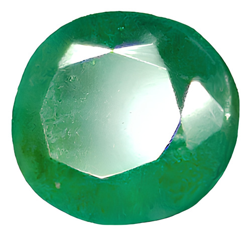 Esmeralda Natural Piedra Preciosa Cristalina 6.70x5mm 1.20ct