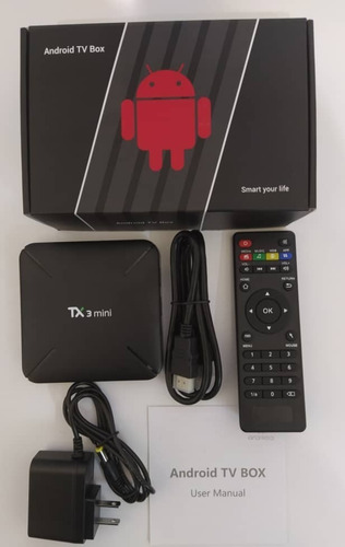 Tv Box Tx3 Mini 1gb 16gb Smart Tv Android 8.1 Control
