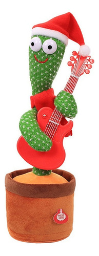 1 Cactus Bailarín Con Repetidor Voz Cactus Guitarra Navideña