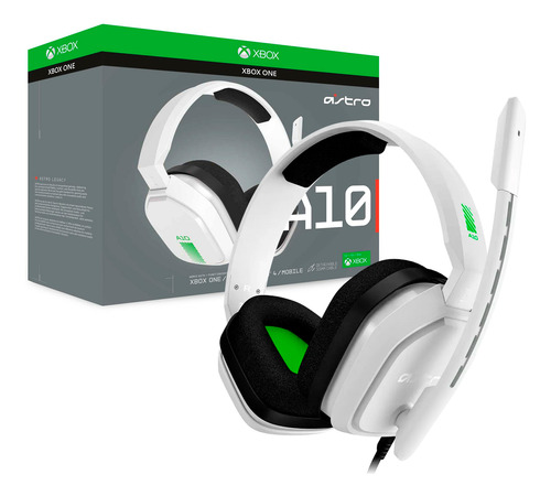 Audifono Gamer Logitech Astro A10 Jack 3,5mm Xbox One / Pc