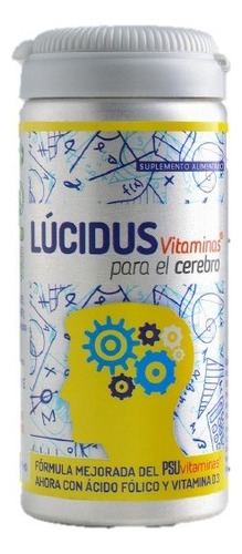 Pack X3 Lúcidus, Vitaminas Para El Cerebro