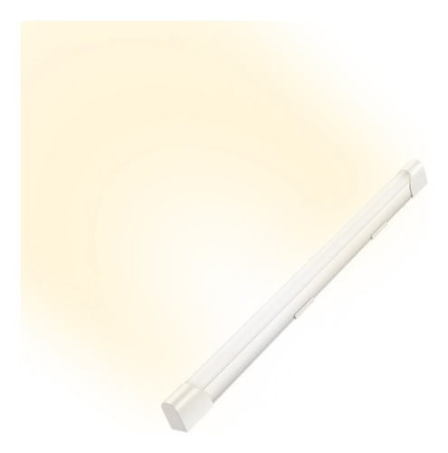 Lámpara Lineal Gabinete Led Sobreponer Estevez 10w Aluminio