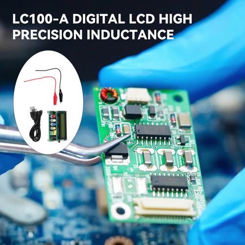 Capacidad De Inductancia De Alta Precisión De Lcd Digital Qu