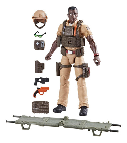 G.i. Joe Classified Series 122, Carl Doc Greer, Boneco De Aç