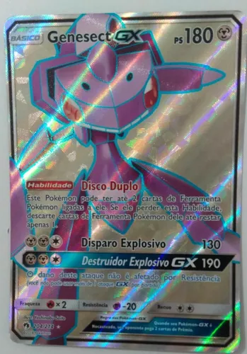 Genesect GX - Lost Thunder Pokémon card 204/214