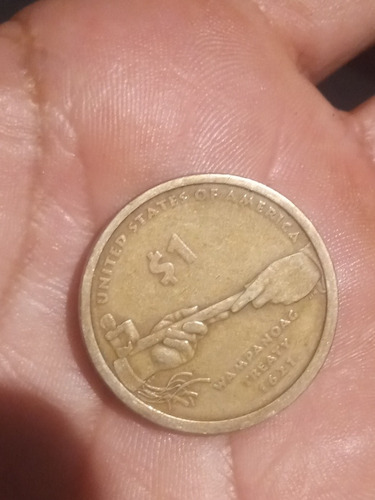 Imagen 1 de 1 de Dolar Wampanoag Treaty 1621