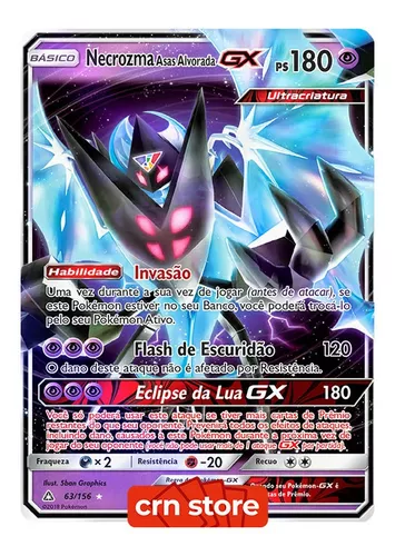 Pokemon Lendários 12 Necrozma - Dtc em Promoção na Americanas