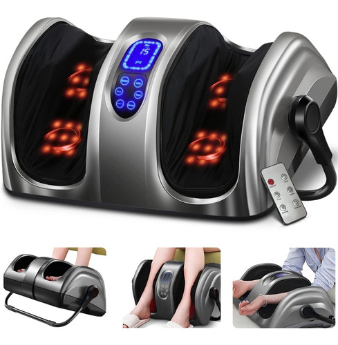 Masajeador Pies Shiatsu Calor Control Remoto 5 En 1 Dolor