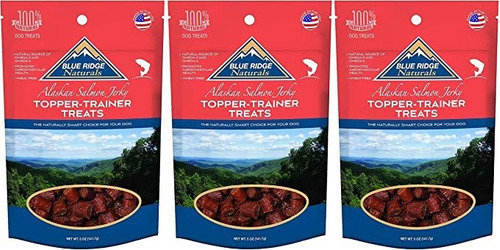 Blue Ridge Naturals 3-pack Of Alaskan Salmon Jerky Topper-tr