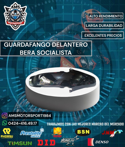 Guardafango Delantero Bera Socialista