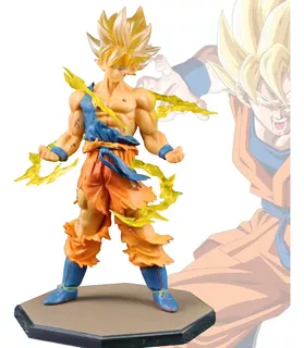 Anime Figuras Goku Accion Super Saiyajin Dragon Ball Z 17cm