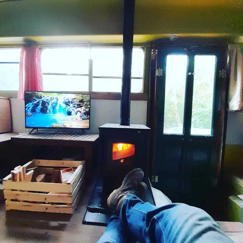 Imagen 5 de 15 de Alquilo Cabaña Tigre Glamping Bus Llegas En Auto Feriado