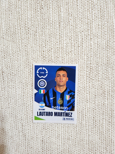 Figurita Lautaro Martinez Album Mundial De Clubes 2025 Lautaro Lautaro