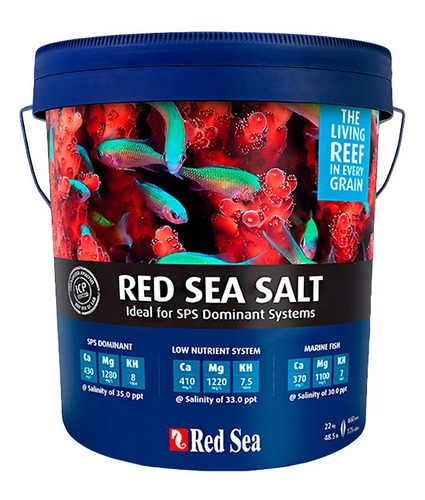 Red Sea Sal - Balde 22kg - Faz 660 L