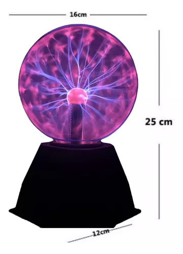 Lampara De Bola Plasma Efecto Rayos Tamaño Grade