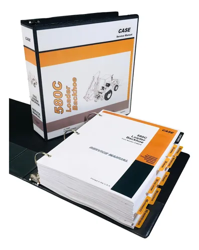 comprar Manual Reparacion Para Case 580c Ck Retroexcavadora Tractor