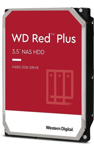 Western Digital 10tb Wd Red Plus Nas Disco Duro Interno Hdd