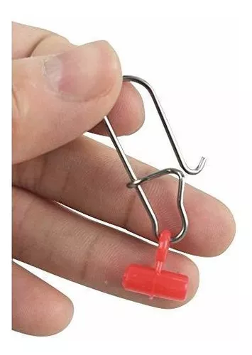 The Fisherman Red Fishing Weight Slider - Juego De Broches P