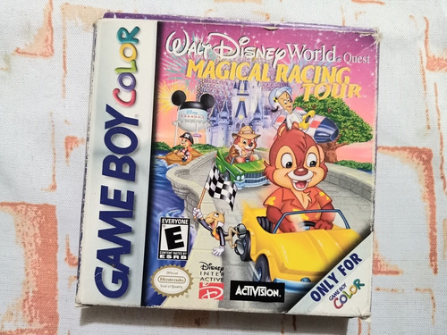 Gameboy Color Disney Magical Racing Tour Con Caja