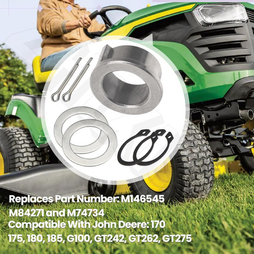 M146545 Kit De Buje De Eje De Dirección Compatible Con John