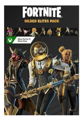 Fortnite Gilded Elites Pack Blundle Xbox Codigo (Reacondicionado)