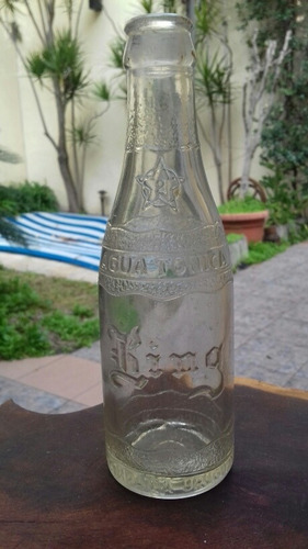 Antigua Botella Labrada King Uruguaya