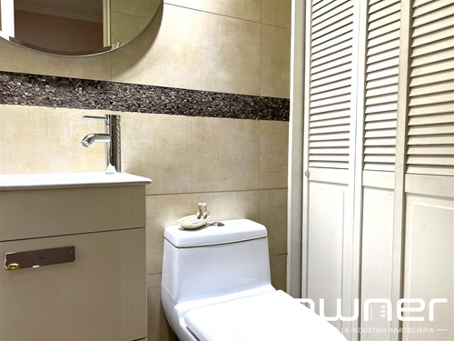Venta Depto 3d+serv En Provi. Confort, Luz Y Tranquilida