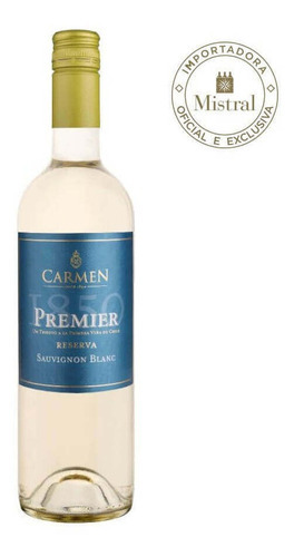 Vinho Branco Carmen Premier 1850 Sauvignon Blanc 2021 750ml