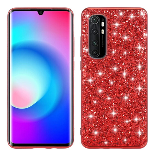 Funda Glitter Tpu Strass Para Xiaomi Mi Note 10 Lite 