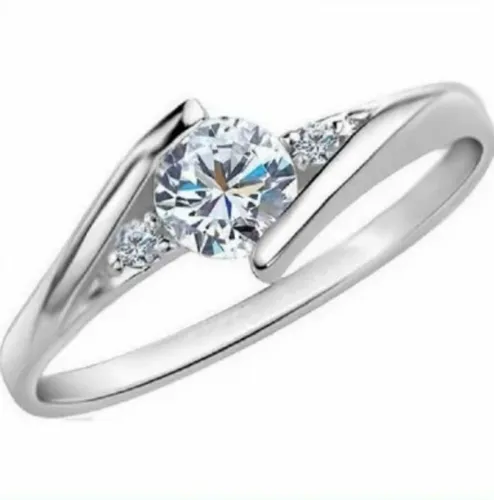 Precio de anillo de oro blanco 14k new arrivals